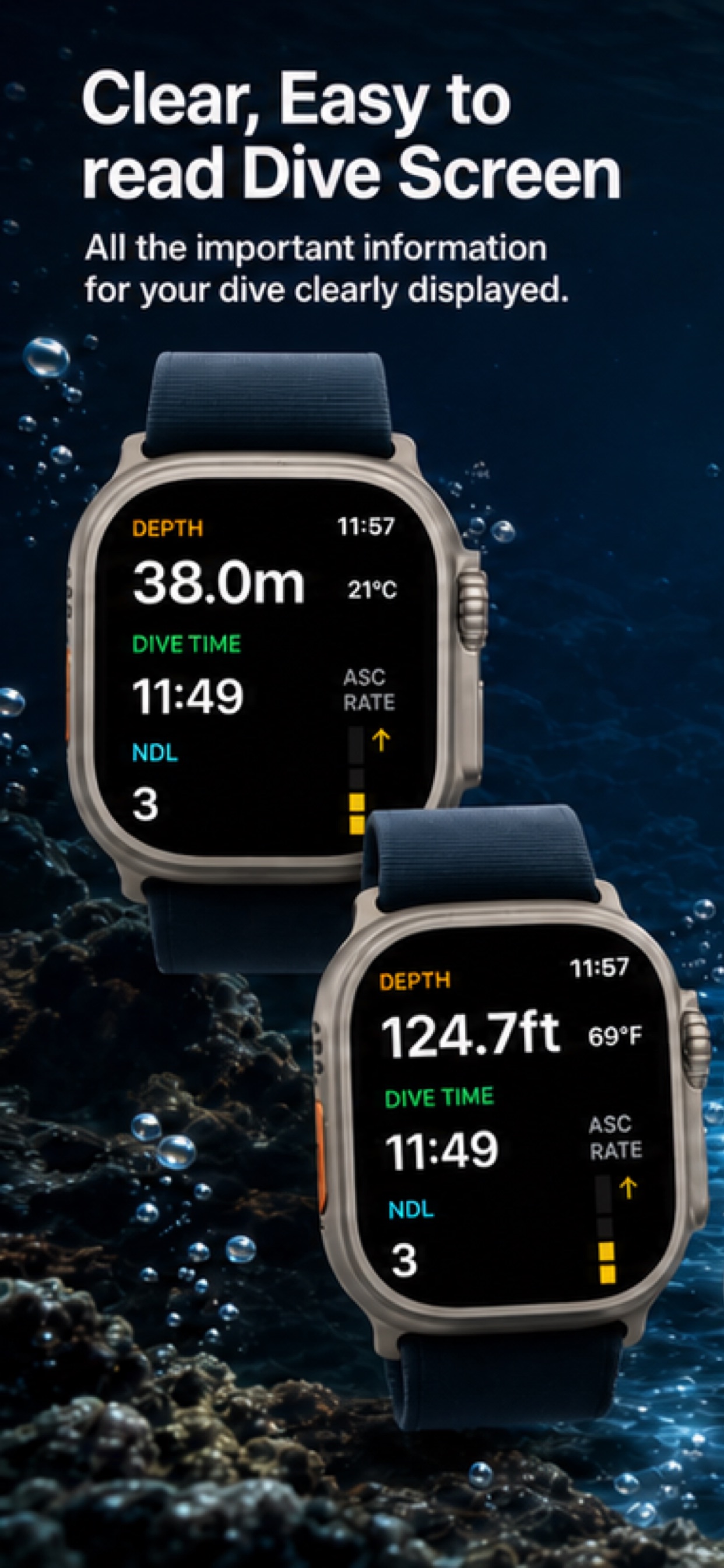 Pro Dive — Apple Watch Ultra dive computer